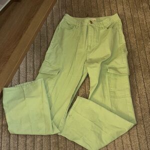 Altar'd State Light Green Cargo Pants